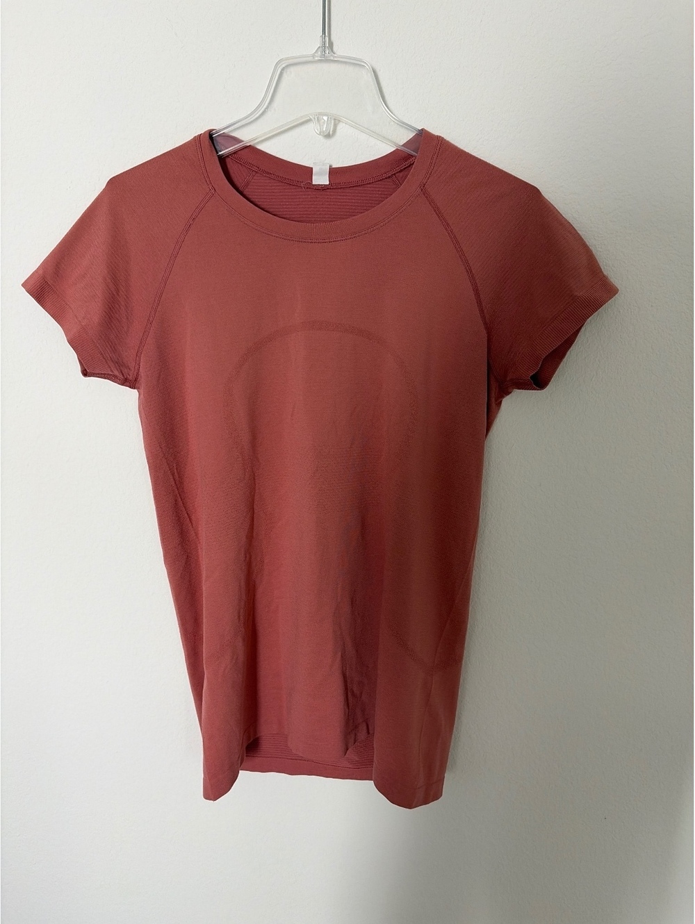 Lululemon Swiftly Tech Hip Length Short Sleeve Athletic Top Spiced Chai Size 10